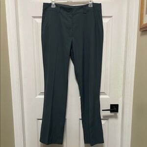 Nike Golf | Dri-FIT | Golf | Flat Front |Straight Leg |Pants |Teal Gray |Size 12